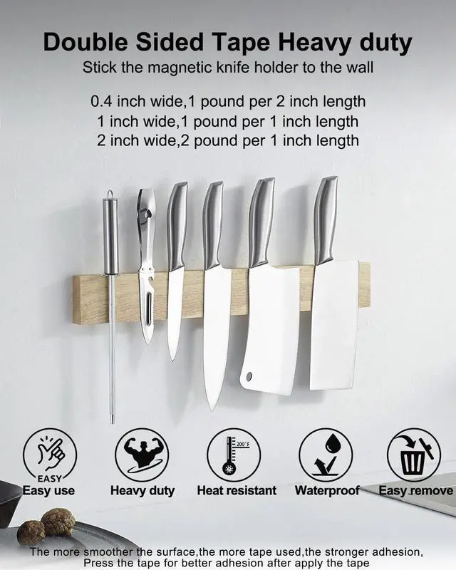 Alt view image 5 of 7 - Double Sided Foam Tape,Heavy Duty,Waterproof Mounting Tape,Heat Resistant,Outdoor,Double Sided Tape for Walls, Sticky Adhesive Tape for Car,Photo Handing,LED Strip Lights,Home(0.4x9.8FT)