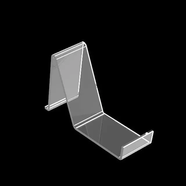 Alt view image 4 of 7 - 2 Pair/4 Pcs Acrylic Shoe Store Display Stands Clear Sandal Display Stands High Heel Display Rack Holder for Home Shopping Malls