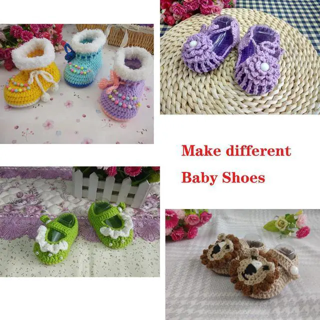 Alt view image 3 of 7 - 100Pcs Clear Plastic Baby Feet Display, Baby Booties Crochet Shoes Socks Showcase, Toddler Shoes Supports Shoe Forms Stand Holder for Store and Home Use, 50Pair, 8, 9, 10, 11, 12CM