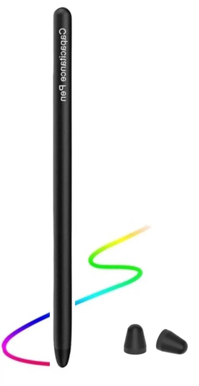 Alt view image 5 of 6 - Stylus Pen for AMZ HD 10 Tablet Pen for AMZ Max 11 Tablet and HD 8/7/Kids/Kids Pro All Tablets,Stylus for iPad/iPhone/Samsung/Lenovo/Pixel All Touch Devices (Black)