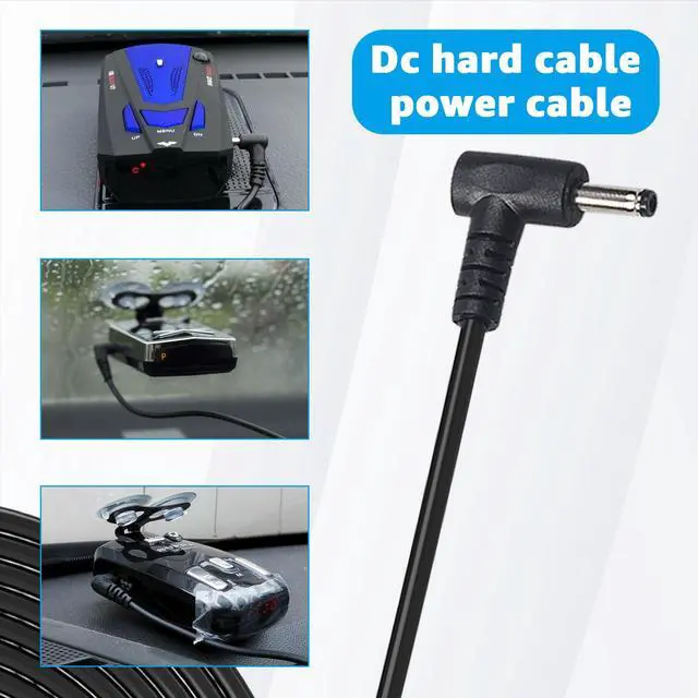 Alt view image 6 of 7 - Direct HardWire Power Cord Kit Compatible with Cobra Radar Laser Detector Part # 420-030-N-001 (9.8FT)