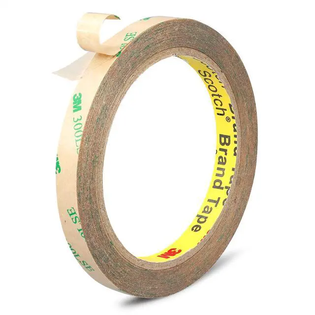 Main image of 0.39in x 36ft 300LSE Double Sided Tape for Scrapbook, Heavy Duty Mounting Tape, Transparent Adhesive Sticky Tape for Picture Hanging Strips, Poster, LED Strips, Art Craft