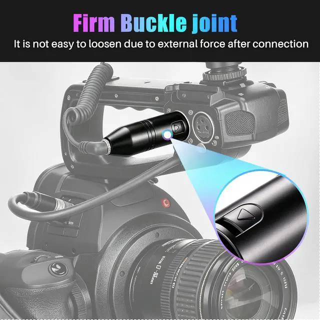 Alt view image 3 of 7 - 3.5mm to XLR, 2-Pack 3.5mm Stereo TRS Mini-Jack Female to 3-Pin XLR Male Microphone Adapter, Audio Converter for Camcorders, Recorders, Mixers