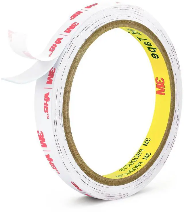 Main image of 3M Double Sided Tape Heavy Duty, 0.39" x 9.85FT Removable Mounting Tape for Wall, Extra Strong Foam Tape, Picture Hanging Adhesive Strips Waterproof for Cars, Walls, Home, Office Décor