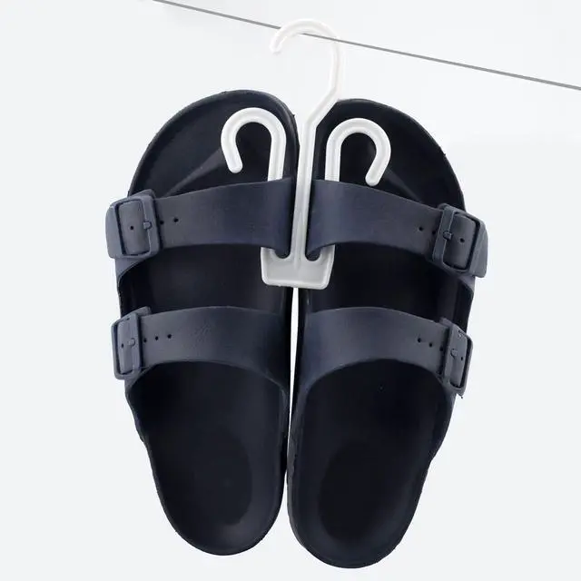 Alt view image 4 of 7 - 20 Pack White Plastic Shoe Drying Shelf Hangers, Lightweight, Durable, Sturdy, Quick Drying, Ideal for Home, Store, Mall