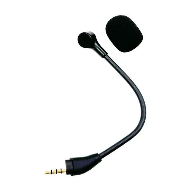 Alt view image 6 of 7 - Replacement Game Mic Microphone for Wired Kingston HyperX Cloud III Gaming Headset, Detachable Mic Boom for PC PS5 PS4 Xbox Series X/S, 3.5 mm Jack