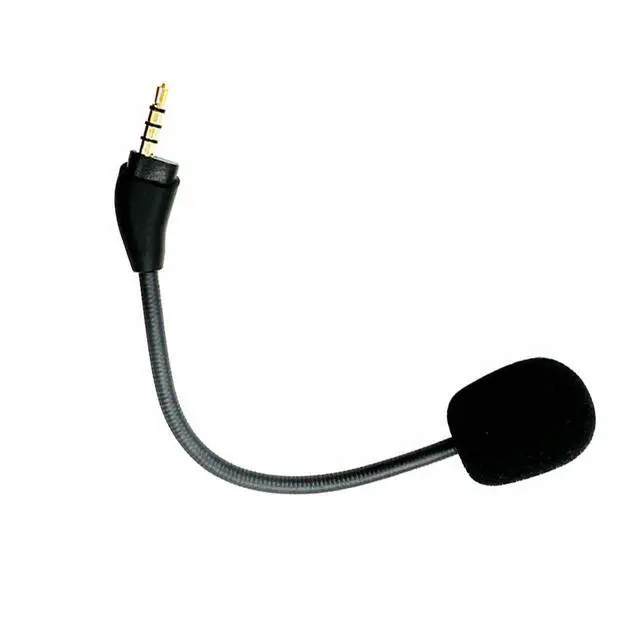 Alt view image 5 of 7 - Replacement Game Mic Microphone for Wired Kingston HyperX Cloud III Gaming Headset, Detachable Mic Boom for PC PS5 PS4 Xbox Series X/S, 3.5 mm Jack