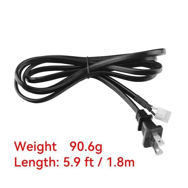 Alt view image 4 of 5 - 6ft UL 18AWG AC Internal for ONN 100012587 100012589 100012585
