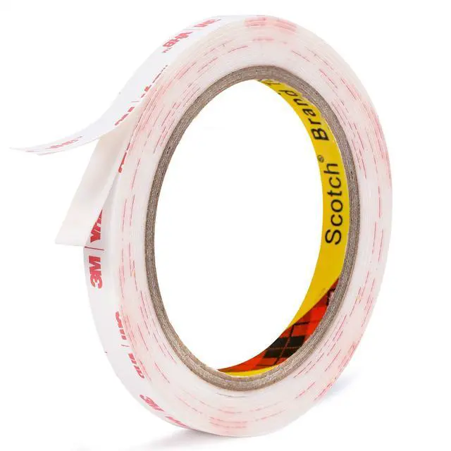 Main image of 3M Double Sided Tape 0.39in X 9.85ftHeavy Duty Removable Mounting Tape, Picture Hanging Adhesive Strips