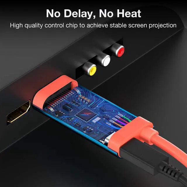 Alt view image 6 of 7 - USB C to HDMI Adapter Cable for iPhone 17 16 15 to TV/Projector, 6.6FT Type C to HDMI Cable with Charging Port 4K30Hz for iPhone to TV/Mini Projector Compatible with MacBook Pro, iPad, Samsung