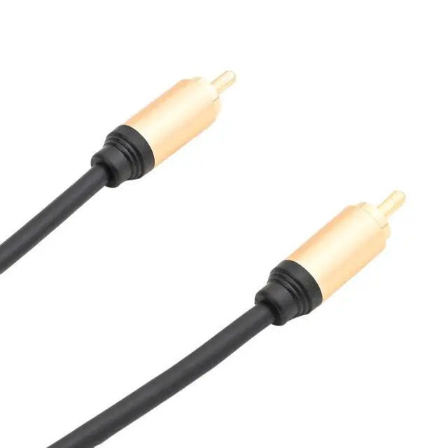 Alt view image 5 of 7 - Upgraded Audio Video Cable,RCA Coaxial Cable with Male to Male 24K Gold Plated Plug,Video/Audio AV Extension Shielded Cord for Subwoofer Rear View Parking Camera (5m/16ft)