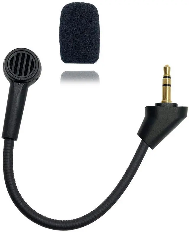 Main image of Microphone Replacement Compatible with Kingston HyperX Cloud Alpha Cloud Alpha S Gaming Headsets Noise Cancelling Mic for Switch PS5 PS4 Mac PC Computer, 3.5 mm Jack