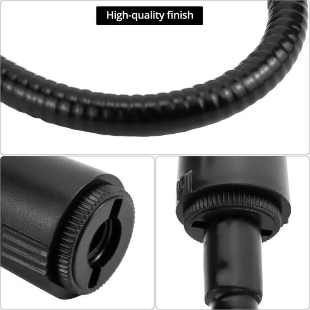 Alt view image 3 of 7 - 13" Gooseneck Microphone Stand Flexible Desktop Clamp-On Mic Mount