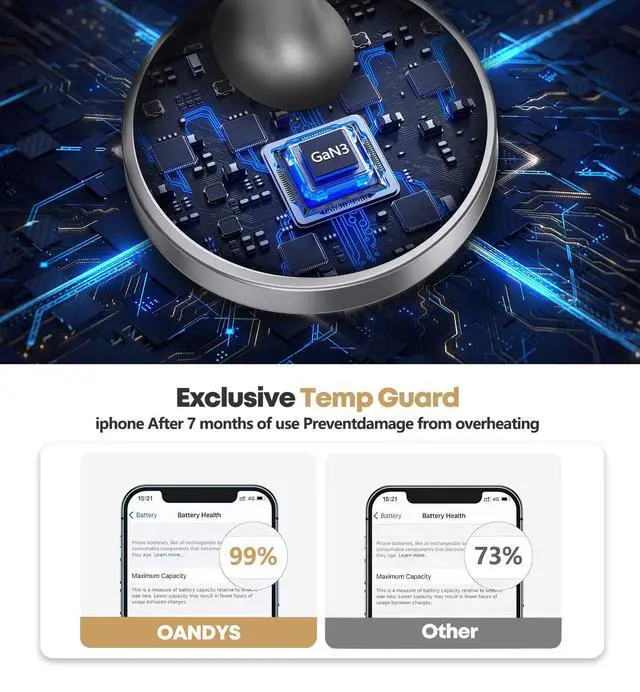 Alt view image 2 of 7 - Magnetic Wireless Charger iPhone Stand, 15W Fast Mag-Safe Charger iPhone 17/17 Air/17 Pro/17 Pro Max 16/15/14/13/12 Series Magnet Wireless Charging Station/Pad/AirPods for Home, Office, Travel