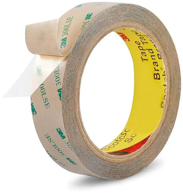 Main image of 300LSE 3M Double Side Tape Heavy Duty 36ft, Clear Mounting Tape Removable for Scrapbook,Transparent Sticky Tape Picture Hanging Strips, Adhesive Tape for LED Poster Art Craft