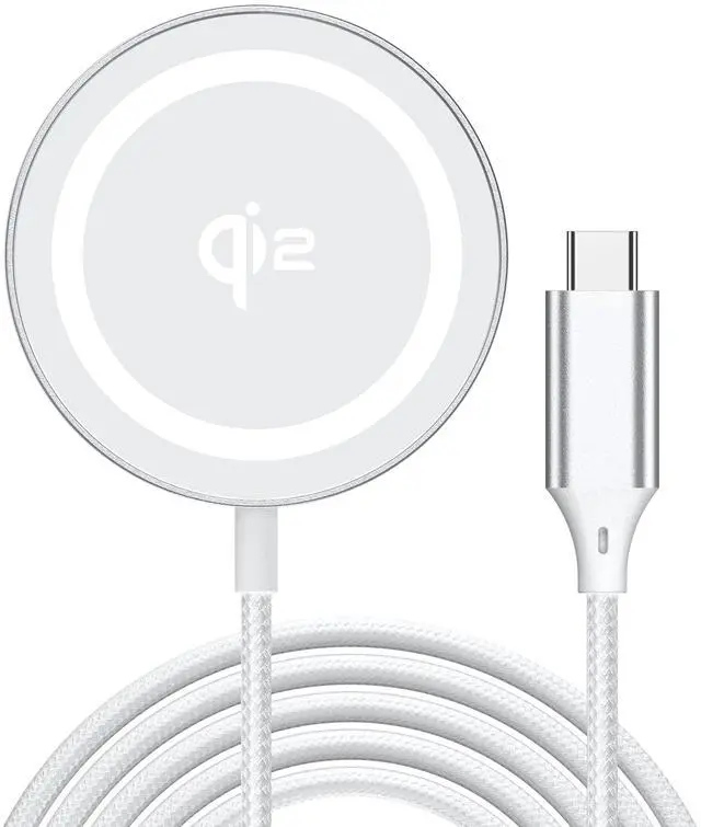 Main image of for Mag-Safe Charger, Qi2 Certified Super Fast Wireless Charging Pad, Real 15W Magnetic Charging Compatible with iPhone 17/17 Pro/17 Pro Max/Air/16/15/14/13/12 Series(No Adapter)(Silver)