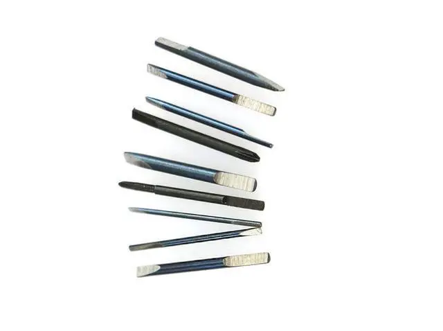 Alt view image 3 of 4 - pcs Precision Watch Flat Blade Slotted Screwdriver Set Watchmakers Tools