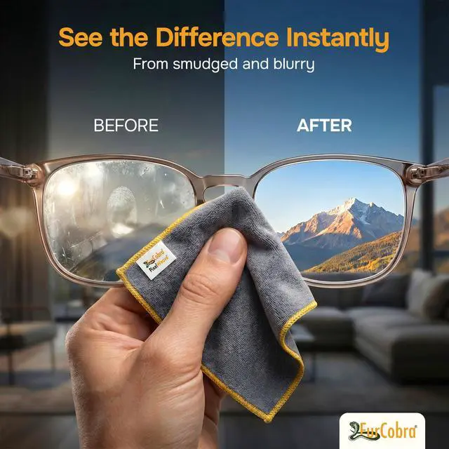 Alt view image 7 of 7 - PixelWeave Eyeglasses Microfiber Cleaning Cloth | Looped Fibers Trap Dust & Oil Flat Microfiber Just Smears | Washable & Reusable Cleaning for Eye Glasses | Pocket Size for Daily Use