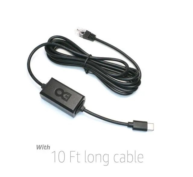 Alt view image 2 of 6 - Radar Detector Power Cord for Beltronics Escort Passport USB-C to RJ11 12V Car Charger Cable for RX65 Vector 995 965 955 940 Pro 300 V10 (10 Ft)