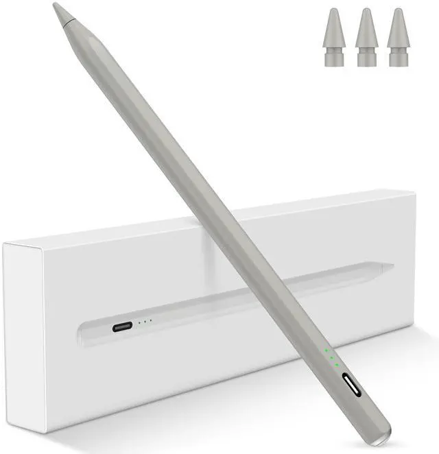 Main image of Stylus Pen for iPad 2026-2018, 15 Mins Fast Charge Pencil for iPad A16 11th/10th/9-6th Generation, Air M4 M3 M2 11"/13"/5-3rd, Pro M4 11/12.9/13, Mini A17 Pro/6/5th, Tilt Sensitivity Palm Rejection