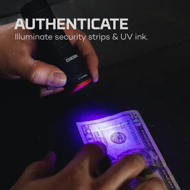Alt view image 5 of 7 - Torchy UV and Black Light, Dual UVA Technology for Detection, Inspection, and Authentication