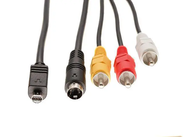 Alt view image 5 of 5 - AV Cable 5 Feet for Sony Handycam Mini DV and DVD Camcorders