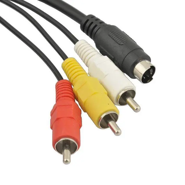 Alt view image 4 of 5 - AV Cable 5 Feet for Sony Handycam Mini DV and DVD Camcorders