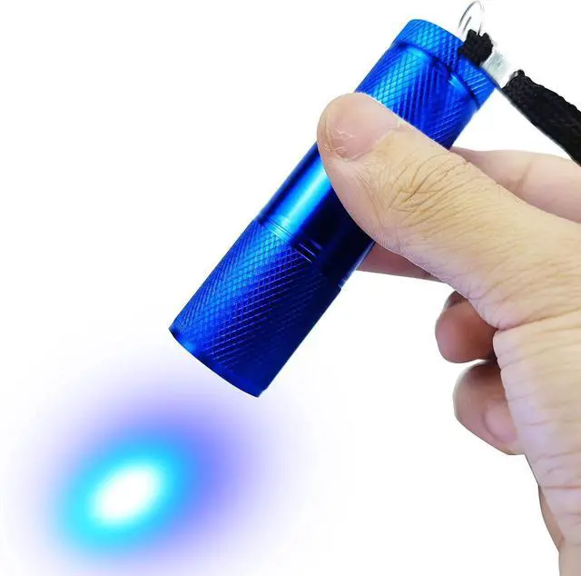Alt view image 2 of 6 - Uv Flashlight for Resin, UV Light for Resin Curing Lamp for Crafts,Jewelry Making,Uv Cure for Nails,Miniverse Small Black Light 365nm 405nm