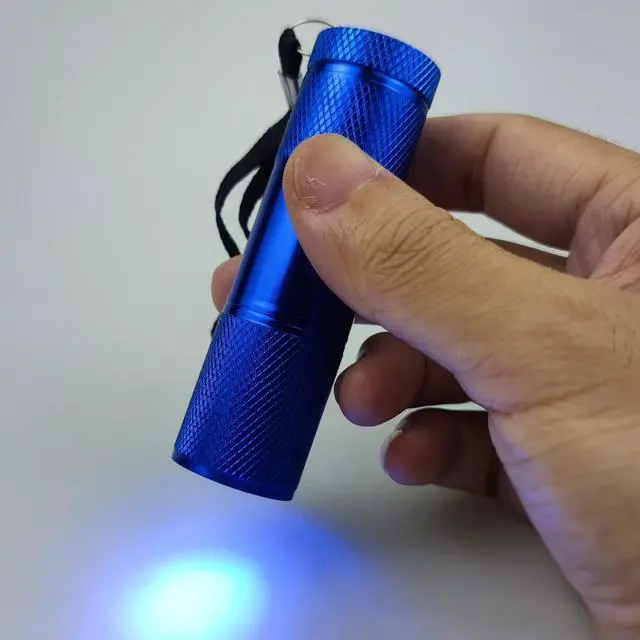 Alt view image 3 of 6 - Uv Flashlight for Resin, UV Light for Resin Curing Lamp for Crafts,Jewelry Making,Uv Cure for Nails,Miniverse Small Black Light 365nm 405nm
