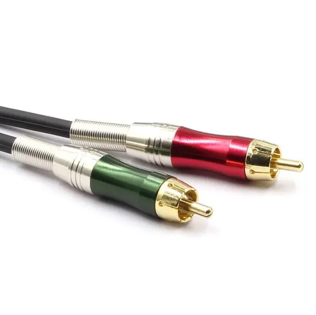 Alt view image 3 of 5 - 10FT XLR Female to 2 x Phono RCA Plug Adapter Y Splitter Patch Cable, XLR Female 3 Pin to Dual RCA Male Plug Stereo Audio Cable Connector(3M)