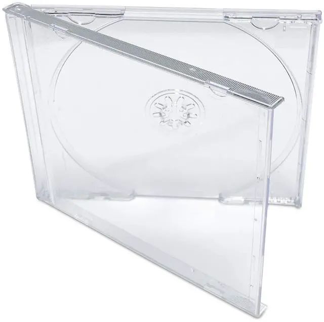 Main image of Standard Clear CD Jewel Case - Premium, 10 Pack
