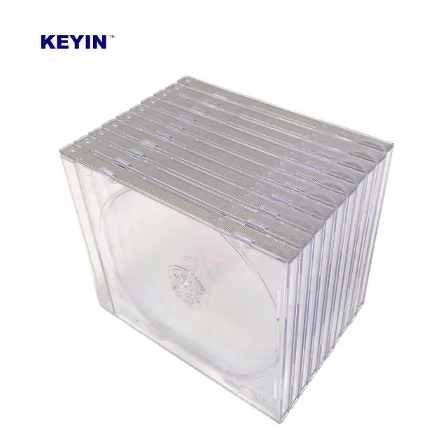 Alt view image 7 of 7 - Standard Clear CD Jewel Case - Premium, 10 Pack