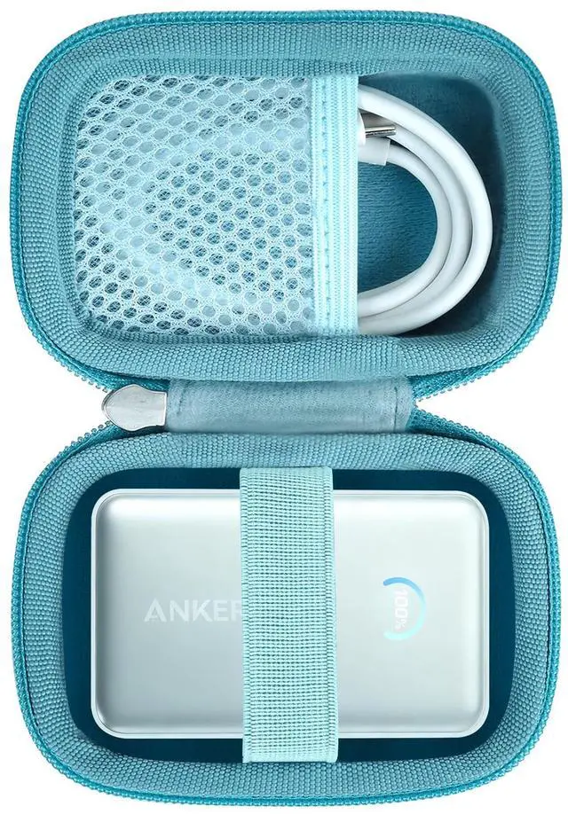 Main image of for Anker Nano Power Bank, 10,000mAh Portable Charger Case,Hard Travel Bag Compatible with Anker Nano 45W 10000mAh Power Bank, Case Only(Green)