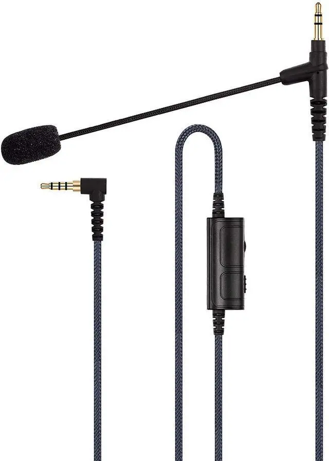 Main image of Cable Boom Microphone Compatible with HyperX Cloud Flight | 3.5mm Jack Headphone - Volume Control for Playstation PS4 or Xbox One Controller, PC, Tablet,Laptop,Smartphone - Boompro Gaming Mic (150CM)