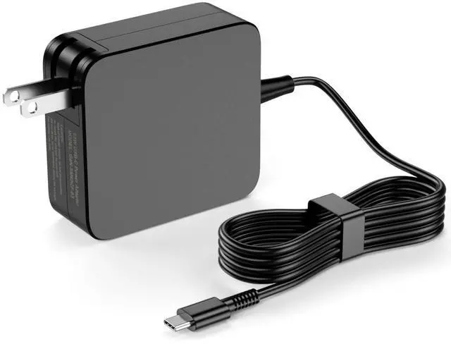 Main image of 65W USB C Laptop Charger Compatible with Asus Rog Ally Chromebook ZenBook VivoBook, Flip UX390UA UX490 UX325 UX393 UX371, C302C C213 C214 C436 C523 ADP-45EW B, AC Power Adapter