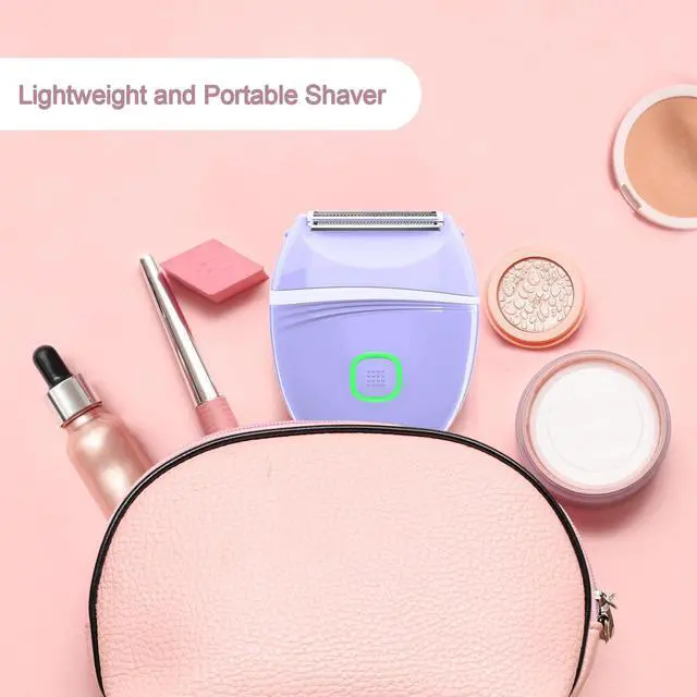 Alt view image 5 of 7 - Women Electric Shaver, Bikini Trimmer for Women, Rechargeable Electric Razor for Legs, Face, Arm, Underarm, Bikini Area
