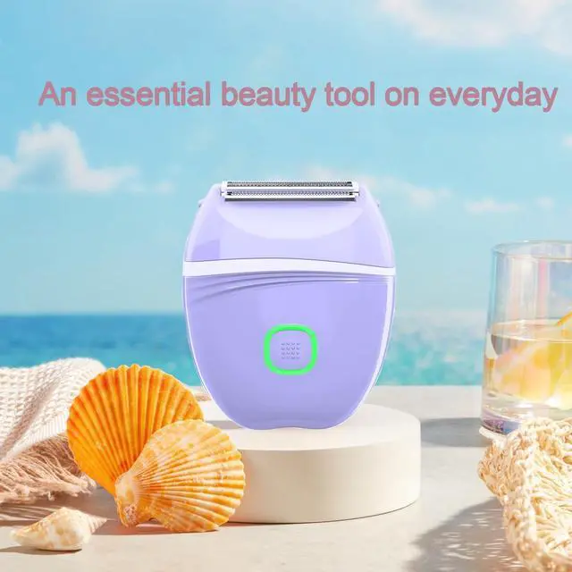 Alt view image 7 of 7 - Women Electric Shaver, Bikini Trimmer for Women, Rechargeable Electric Razor for Legs, Face, Arm, Underarm, Bikini Area