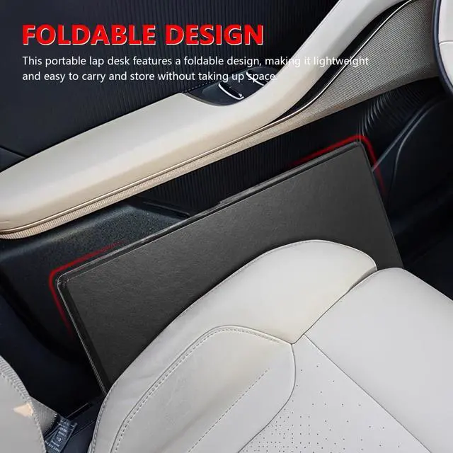 Alt view image 4 of 7 - Portable Laptop Stand Foldable Laptop Desk for Bed and Couch, Adjustable Holder with Anti-Slip Design, Lightweight and Durable for Students & Professionals