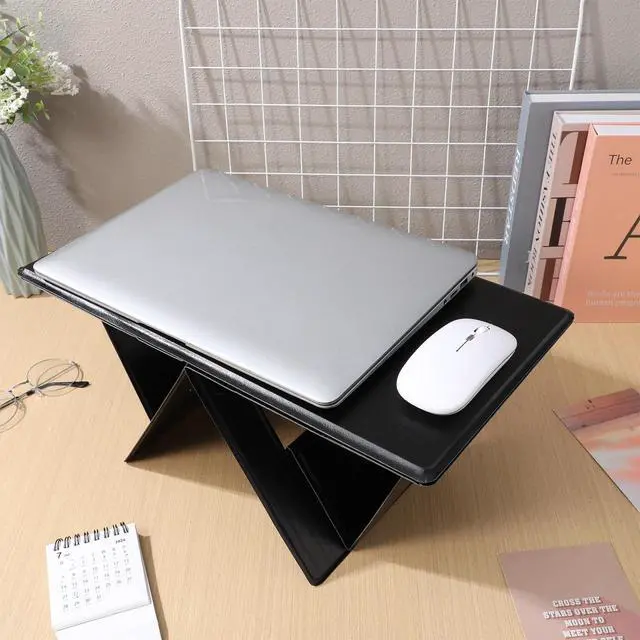 Alt view image 5 of 7 - Portable Laptop Stand Foldable Laptop Desk for Bed and Couch, Adjustable Holder with Anti-Slip Design, Lightweight and Durable for Students & Professionals