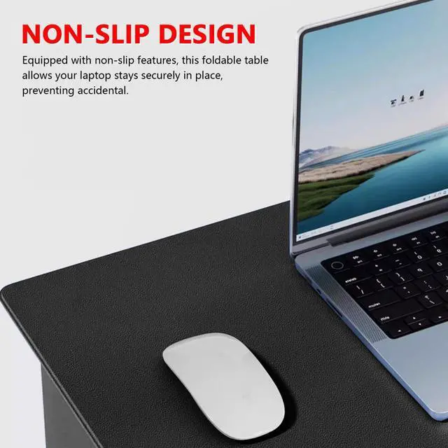 Alt view image 6 of 7 - Portable Laptop Stand Foldable Laptop Desk for Bed and Couch, Adjustable Holder with Anti-Slip Design, Lightweight and Durable for Students & Professionals