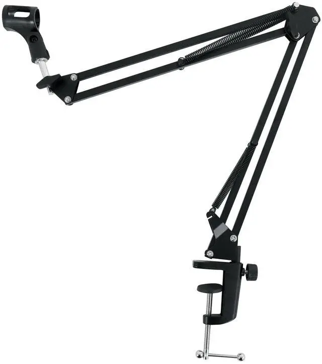 Main image of Microphone Boom Arm Studio Podcast USB Mic Stand+Desk Clamp (30")