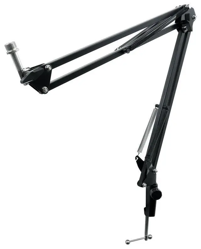 Alt view image 2 of 7 - Microphone Boom Arm Studio Podcast USB Mic Stand+Desk Clamp (30")