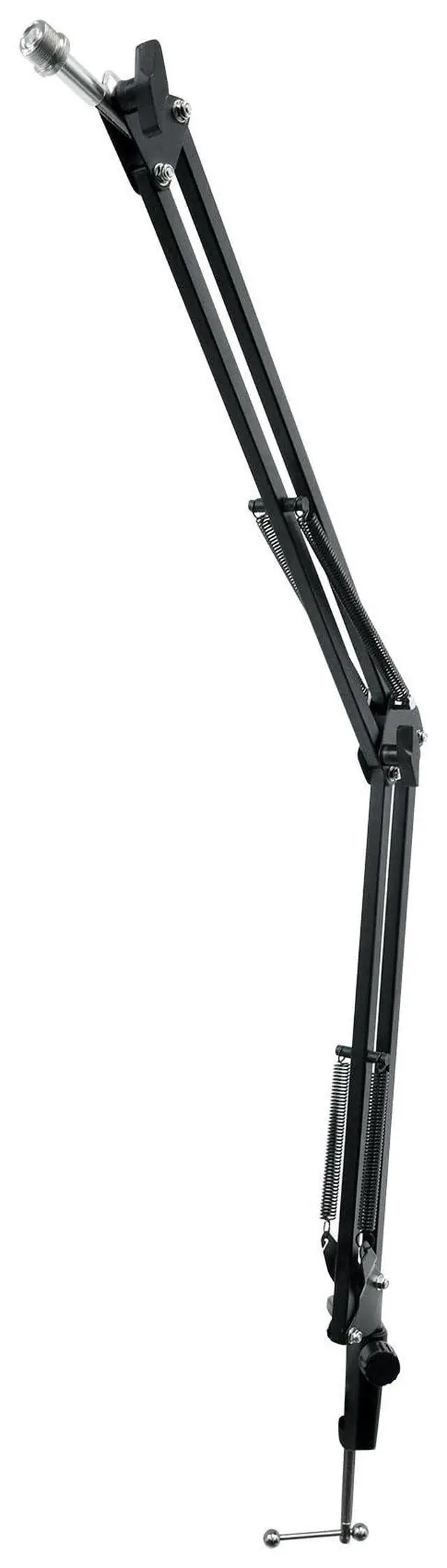Alt view image 3 of 7 - Microphone Boom Arm Studio Podcast USB Mic Stand+Desk Clamp (30")