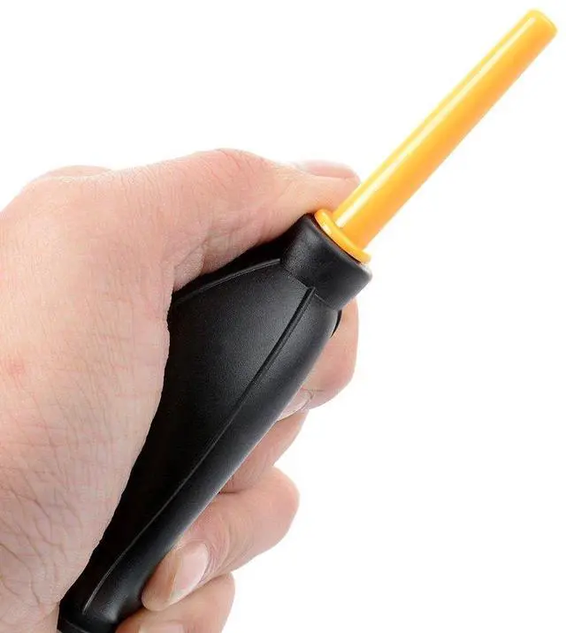 Alt view image 5 of 6 - Dust Cleaner Kit Strong Cleaning Air Blower + Soft Brush Blower for Camera & Camcorder, Lens, LCD Screens, etc + Microfiber Cloth