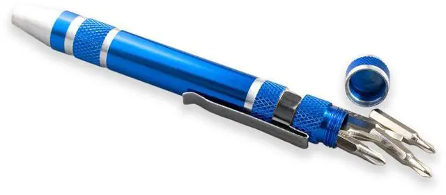 Alt view image 4 of 5 - 4 PCS 8 In 1 Multitool Pen Screwdriver Mini Set Handy Tool, Magnetic Portable Screwdriver for Repairing Installing Hand Tool