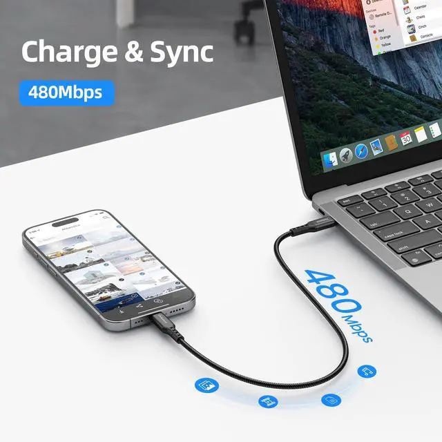 Alt view image 3 of 7 - 1ft USB C to USB C Cable, 3-Pack 65W USBC to USBC Cord, 12inch Type C to C Charger Cable Fast Charging for iPhone 16 15 Pro Max/Plus, for Samsung Galaxy S24 S23 S22, for iPad/MacBook Pro/Air, Pixel