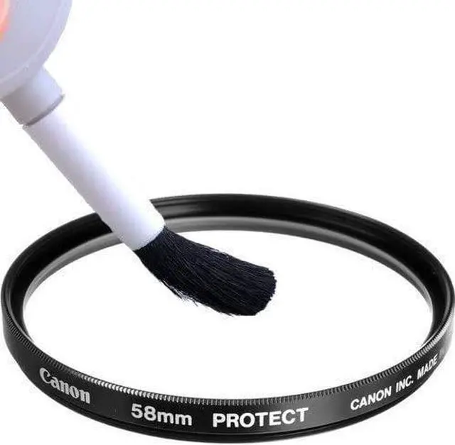 Alt view image 3 of 6 - Dust Cleaner Kit Strong Cleaning Air Blower + Soft Brush Blower for Camera & Camcorder, Lens, LCD Screens, etc + Microfiber Cloth
