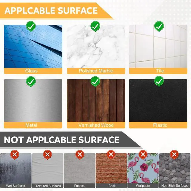 Alt view image 5 of 7 - Medium Picture Hanging Strips Heavy Duty,20-Pairs(40 Strips) Sticky Picture Hangers for Walls Hanging Without Nail,Damage Free No Nails Refill Adhesive Poster Frame Mounting, White