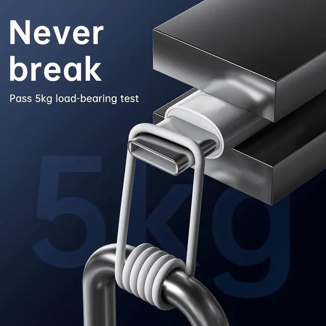 Alt view image 4 of 6 - Dual-Pack USB-C to USB-C Cable MacBook Pro Essential 6.6ft - Type c Charger Fast Charging Cord Supported for iPhone 15/16/17 Series, MacBook Air/Pro