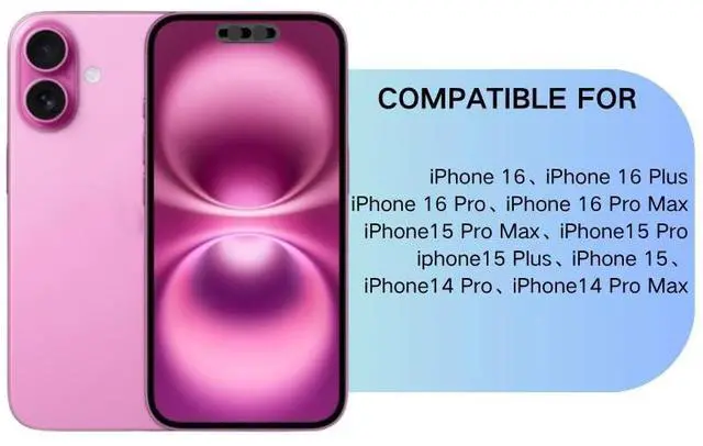 Alt view image 6 of 7 - Front Camera Privacy Cover, Camera Protector Compatible with iPhone 16/16Plus/16Pro/16 Pro Max/15/15Plus/15Pro/15 Pro Max/14Pro/14 Pro Max,, On/Off Face Recognition , Strong Adhesive-Black, 2 Pack